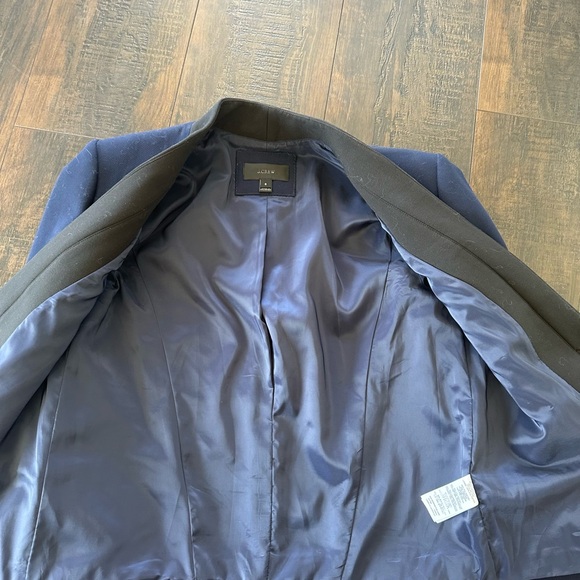 J CREW Asymmetrical Blazer, Like New - Picture 8 of 9